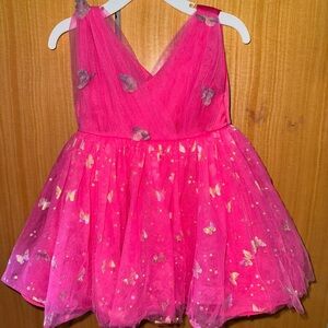 Toddler Butterfly Tulle Dress 12-18mos